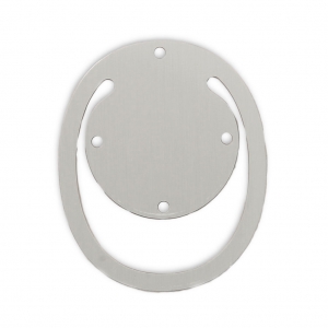 Support marque-page pour tissage de perles Miyuki 35x29 mm en Acier inox x1