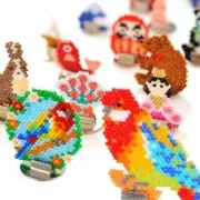 Support marque-place pour tissage de perles Miyuki 20 mm rhodié x1