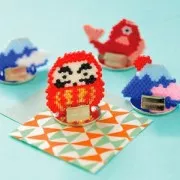 Support marque-place pour tissage de perles Miyuki 20 mm rhodié x1