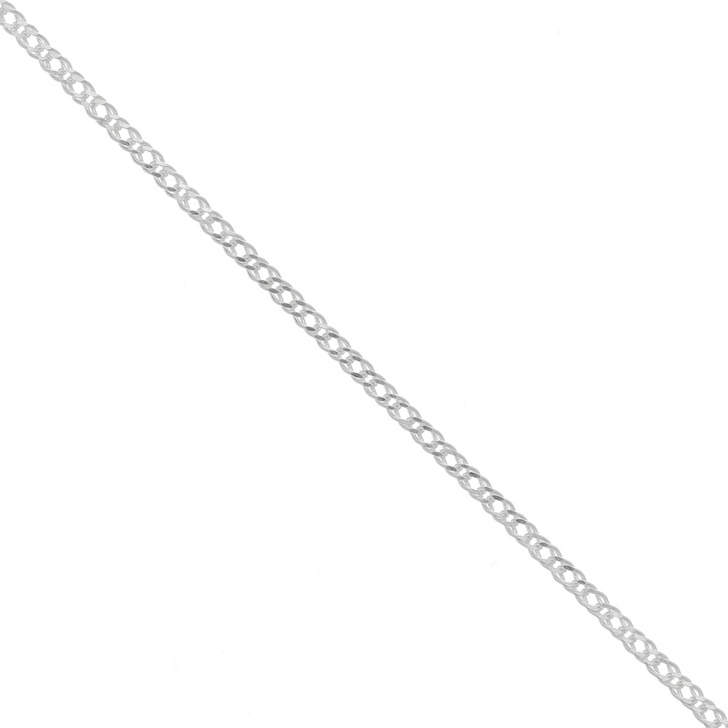 Lot De 4 Mètres Chaîne Maille Gourmette 3x2mm Argenté - Foto 5