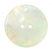 Bouton Nacre Rond 22 mm Naturel x1