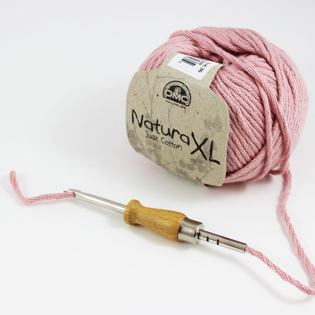 Punch Needle Laine n°10 Outil de tissage & broderie avec manche