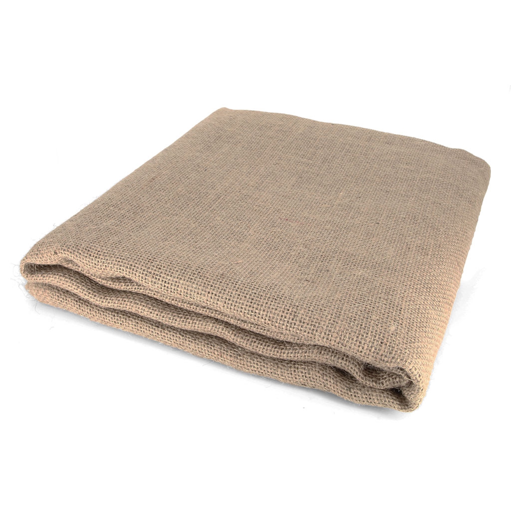 Ruban en jute de jute avec rouleau en dentelle blanche 40mm