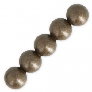 Perles rondes 2.5 mm pour la création de bijoux fantaisie - Bronze x100