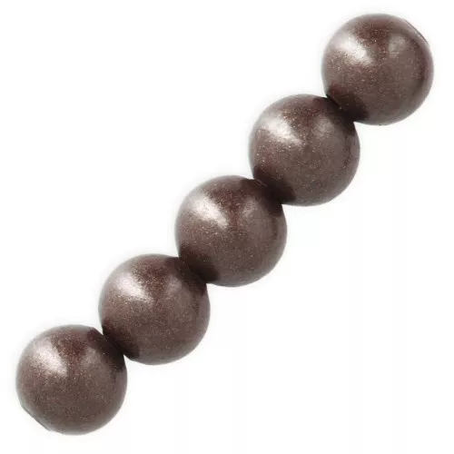 Perles rondes 3 mm - Cuivré vieilli x50