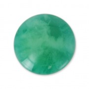 Cabochon en résine imitation pierre gemme 25 mm Green Agate x1