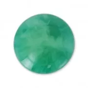 Cabochon en résine imitation pierre gemme 25 mm Green Agate x1