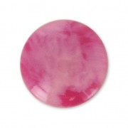 Cabochon en résine imitation pierre gemme 25 mm Ruby x1|raw }}