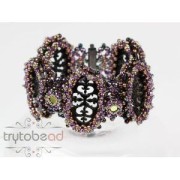 Intercalaire rond multirangs en plexiglas 27 mm Mint Green x1