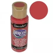 Peinture acrylique haute qualité - DecoArt Americana  - Tomato Red x59 ml