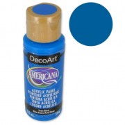 Peinture acrylique haute qualité - DecoArt Americana - True Blue x59 ml|raw }}