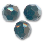 Perle ronde  PureCrystal 5000 8 mm Jet Nut 2X x1