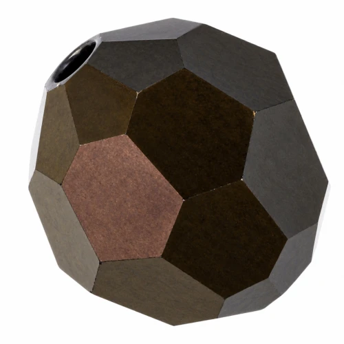 Perle ronde PureCrystal 5000 8 mm - Jet Nut 2X x1