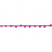 Cordon perlé avec des rocailles 2.4 mm pour créations DIY - Fuchsia x3m|raw }}
