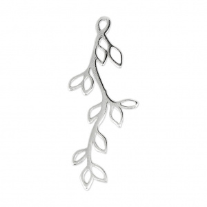 Pendentif Branche 30x12 mm en Argent 925 x1