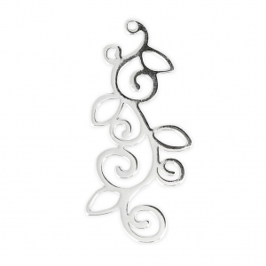 Pendentif Fleur 30x14 mm en Argent 925 x1