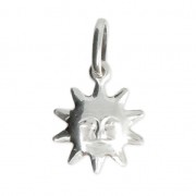 Breloque / Pendentif Soleil 19x11 mm en Argent 925 x1|raw }}