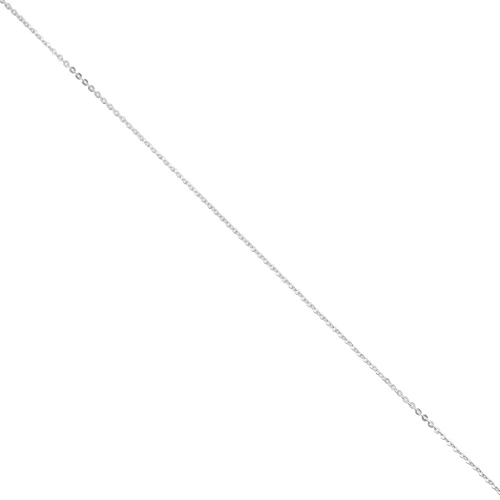 Chaîne maille Forçat ovale limée 1 mm en Argent 925 x1m