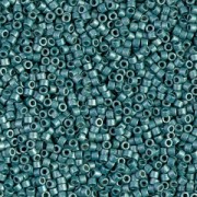 Miyuki Delica Duracoat 11/0 DB1847F - Galvanized Dark Sea Foam Mat x8g