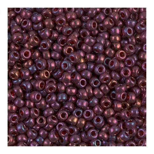 Rocaille Miyuki 11/0 313 - Cranberry Gold Luster x8g