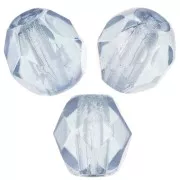 Facettes 4 mm Crystal Baby Blue Luster x50