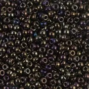 Rocaille Miyuki 11/0 458 - Metallic Brown Iris  x8g