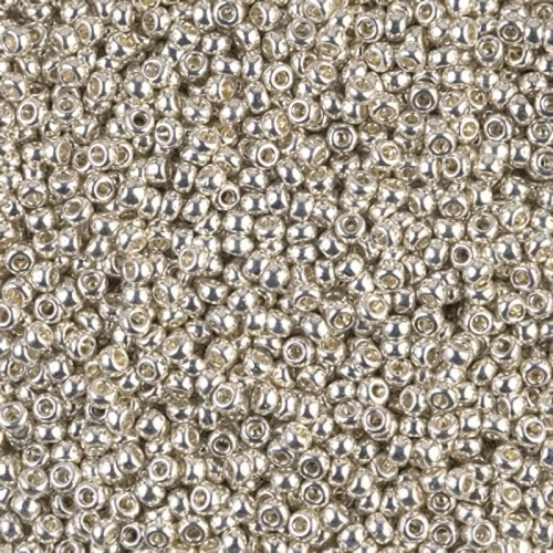 Rocaille Miyuki 11/0 1051 (Ex MR11/181) - Galvanized Silver x8g