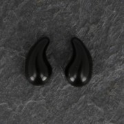 Perles en verre tchèque 2 trous Zoliduo® Right 5x8mm Crystal Dark Bronzex20