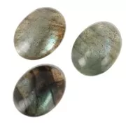 Cabochon ovale 8x6 mm Labradorite x1