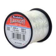 Fil élastique Elasticity 1 mm - Transparent x100m