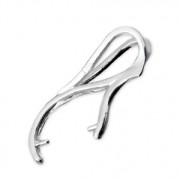 Attache pendentif 24 mm en Argent 925 x1|raw }}