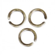 Anneaux ouverts 3x0.5 mm - Fabrication Européenne - bronze x50