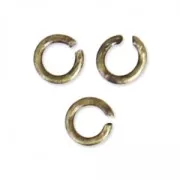 Anneaux ouverts 2.5x0.5 mm - Fabrication Européenne - bronze x50