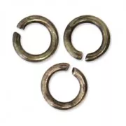 Anneaux ouverts 3x0.6 mm - Fabrication Européenne - bronze x50