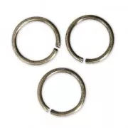 Anneaux ouverts 10x1 mm - Fabrication Européenne - bronze x25