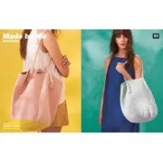 Laine Fashion Jersey Rico Design Gris Bleu 015 x 50g