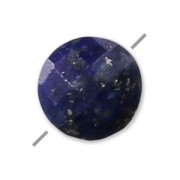 Perle facettée en pierre gemme Lapis Lazuli palet 6 mm x1