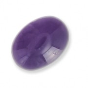 Cabochon ovale 8x6 mm Améthyste x1|raw }}