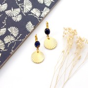 Cabochon ovale 8x6 mm Améthyste x1