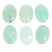 Cabochon ovale 8x6 mm Amazonite x1