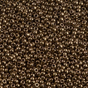Rocaille Miyuki 15/0 457 - Dark Bronze Metallic x100g