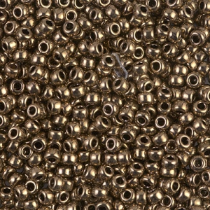 Rocaille Miyuki 11/0 457 - Dark Bronze Metallic x100g