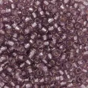 Perles rocailles Preciosa 11/0 2 mm - Light Amethyst Silver Lined x10g