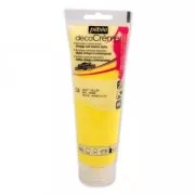 Peinture acrylique - DecoCrème de Pébéo - Jaune Mat n°04 x 120ml