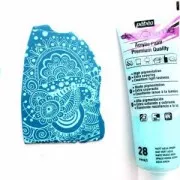 Peinture acrylique - DecoCrème de Pébéo - Olive Mat n°34 x 120ml