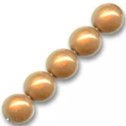 Perles Magiques 4 mm Marron Clair x50