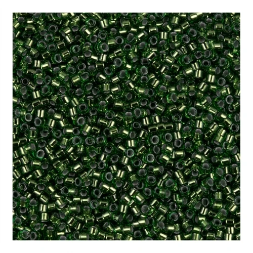 Miyuki Delica 11/0 DB0182 - Silver Lined Jade Green x8g