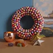 Peinture acrylique - Deco Nacré de Pébéo - Argent n°039 x 45ml