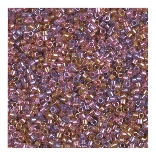Miyuki Delica 11/0 DB0982 - Spkl Lined Tutti Frutti Mix x8g