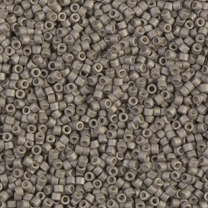 Miyuki Delica 11/0 DB1169 - Galvanized Matte Pewter x8g